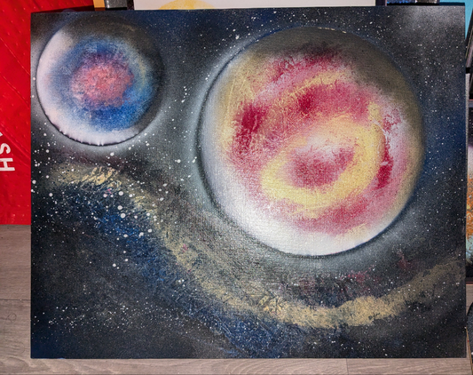 "StrawBerry Lemonade" Planet Spray Painting BandoClub