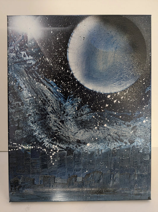 "Water Galaxy" Spray Painting BandoClub
