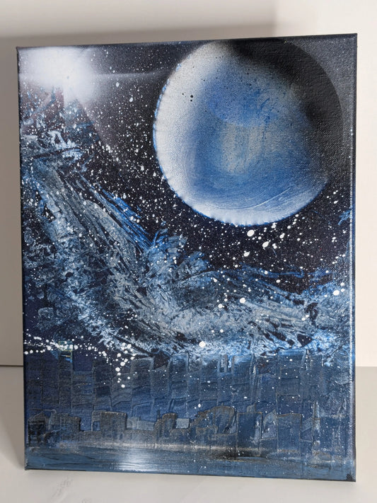 "Water Galaxy" Spray Painting BandoClub