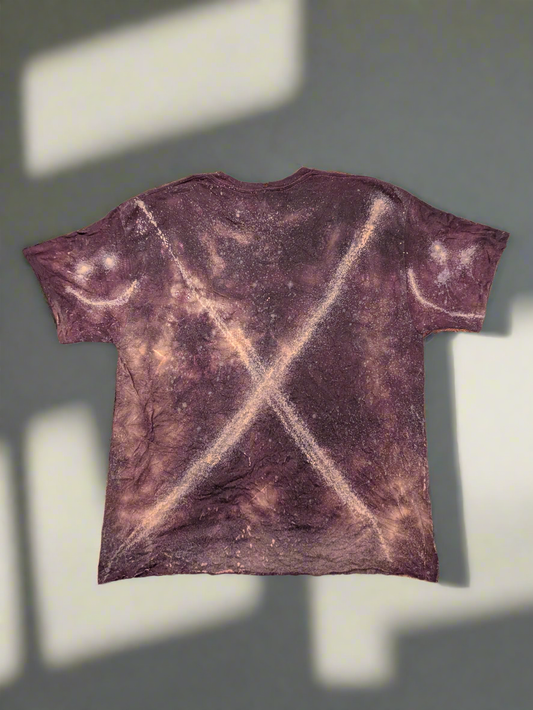 Men's X Pattern Distressed Shirt - BandoClub