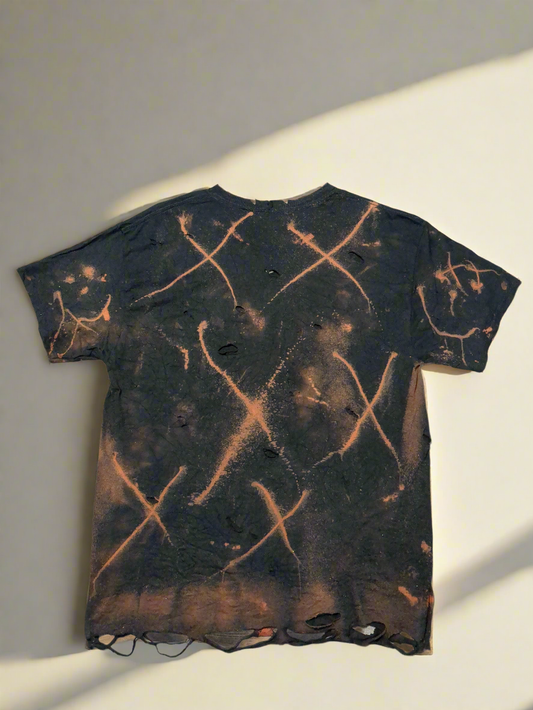 Men's Bleached Distressed Shirt BandoClub