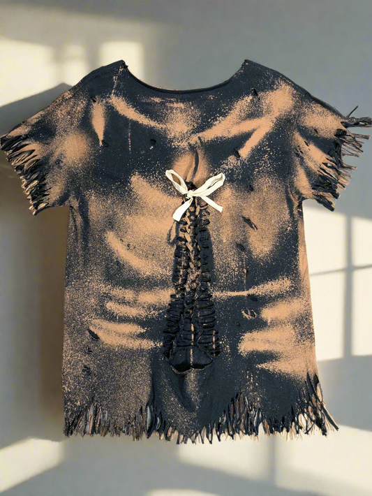 "Bleach Rain" Braided Crop Top BandoClub