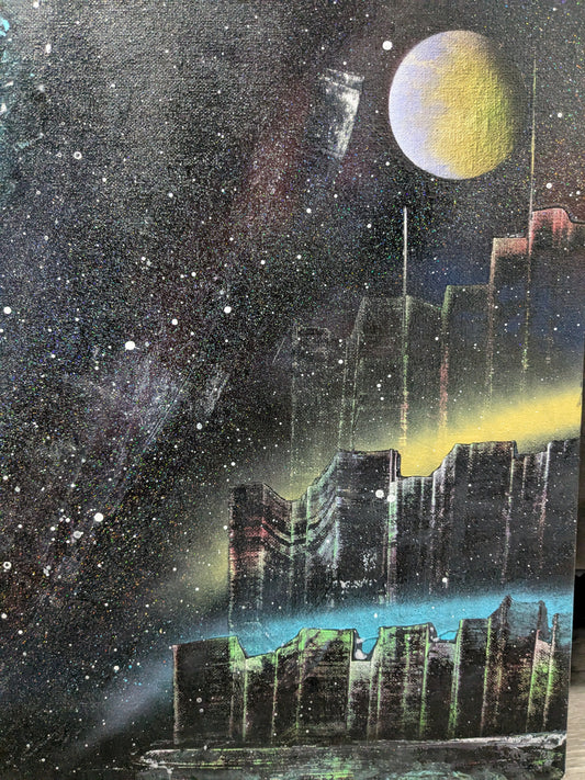 1 of 1 Glitter Galactic City BandoClub